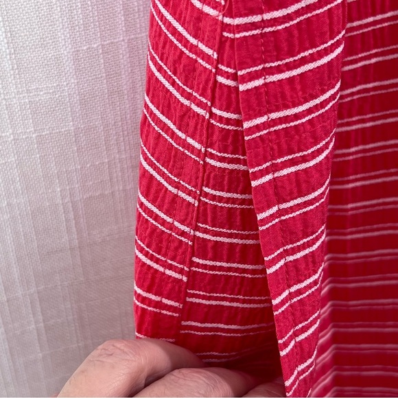 Tommy Hilfiger Striped Sleeveless Crew Neck Short Shift Dress Size 10 - Picture 7 of 12